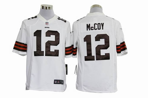 2012 NEW nfl cleveland browns 12 colt mccoy white jerseys (game) 2012 NEW nfl cleveland browns 12 colt mccoy white jerseys (game)
