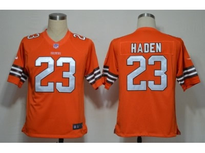 2012 NEW nfl cleveland browns 23 joe haden orange jerseys (game) 2012 NEW nfl cleveland browns 23 joe haden orange jerseys (game)