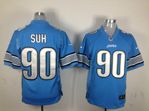 2012 NEW nfl detroit lions 90 ndamukong suh blue jerseys (game) 2012 NEW nfl detroit lions 90 ndamukong suh blue jerseys (game)