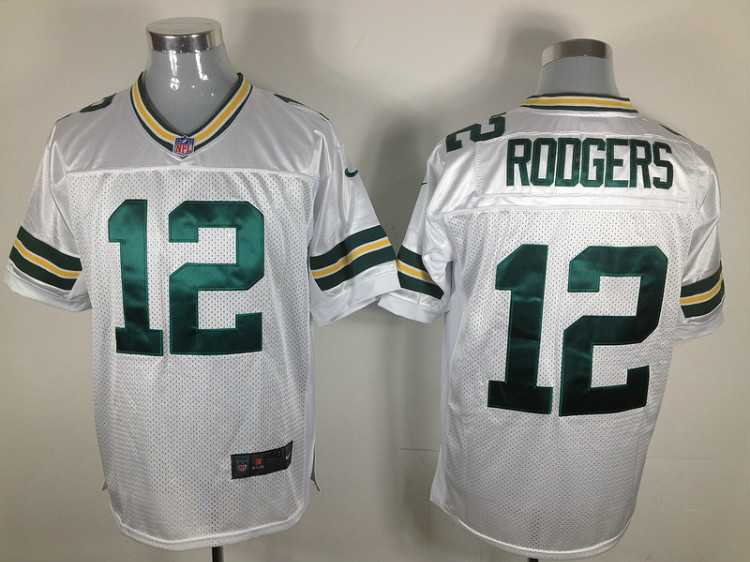 2012 nfl green bay packers 12 aaron rodgers white jerseys (game) 2012 nfl green bay packers 12 aaron rodgers white jerseys (game)