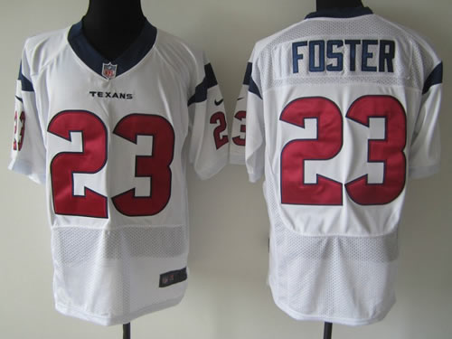 2012 nfl houston texans 23 arian foster white jerseys (elite)