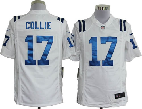 2012 NEW nfl indianapolis colts 17 austin collie white jerseys (game) 2012 NEW nfl indianapolis colts 17 austin collie white jerseys (game)