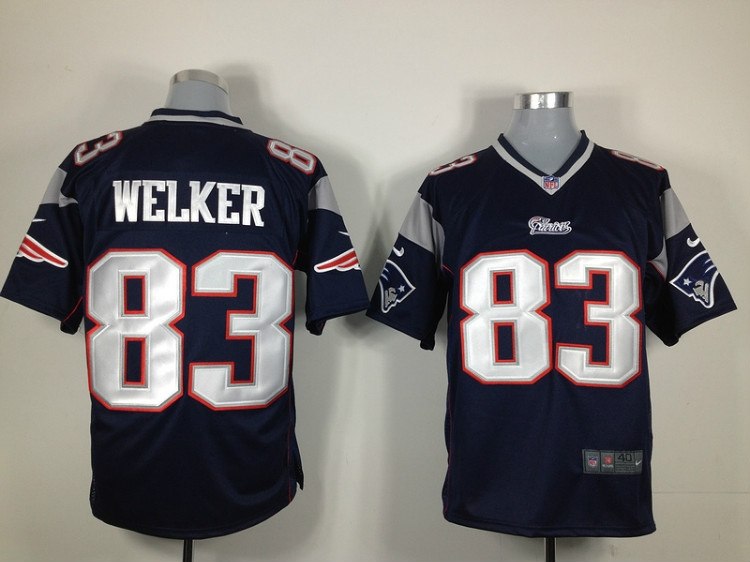 2012 nfl new england patriots 83 wes welker blue jerseys (game)