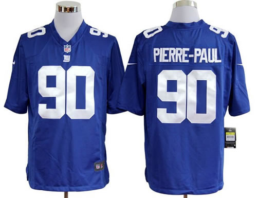 2012 nfl new york giants 90 pierre-paul blue jerseys (game) 2012 nfl new york giants 90 pierre-paul blue jerseys (game)