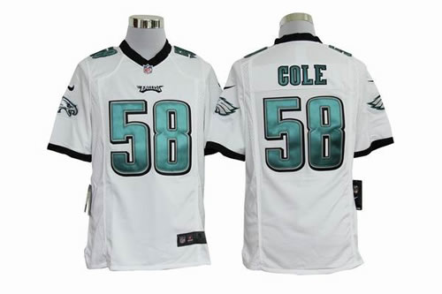 2012 NEW nfl philadelphia eagles 58 trent cole white jerseys (game) 2012 NEW nfl philadelphia eagles 58 trent cole white jerseys (game)