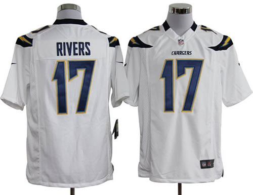 2012 NEW nfl san diego chargers 17 philip rivers white jerseys (game) 2012 NEW nfl san diego chargers 17 philip rivers white jerseys (game)
