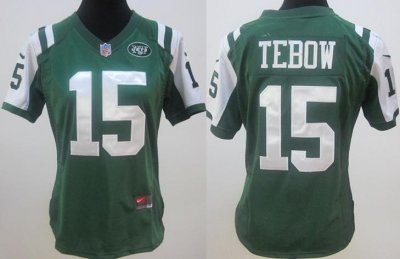 2012 women new york jets #15 tim tebow green nfl jerseys