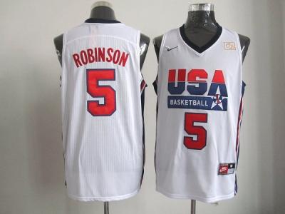 2012 usa jerseys #5 robinson white(robinson)(Retro)