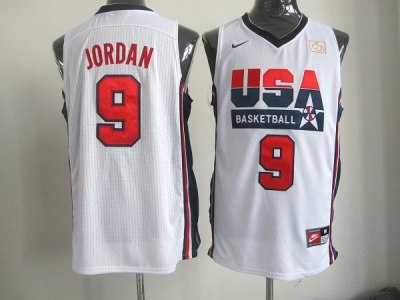 2012 usa jerseys #9 jordan white(Retro)