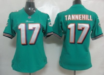 2012 women miami dolphins 17 tannehill green jerseys