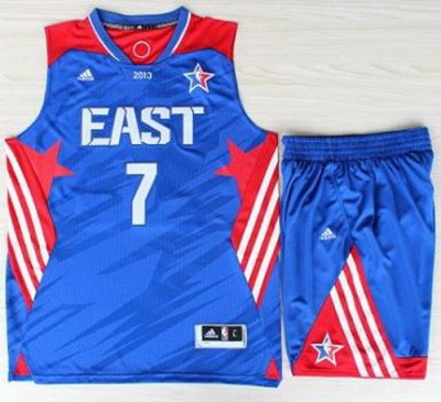 2013 All-Star Eastern Conference New York Knicks 7 Carmelo Anthony Blue Revolution 30 Swingman NBA Suits 2013 All-Star Eastern Conference New York Knicks 7 Carmelo Anthony Blue Revolution 30 Swingman NBA Suits