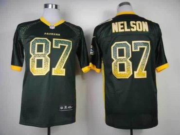 2013 NEW NFL Green Bay Packers #87 Jordy Nelson Green Team Color Drift Fashion Elite Jersey 2013 NEW NFL Green Bay Packers #87 Jordy Nelson Green Team Color Drift Fashion Elite Jersey