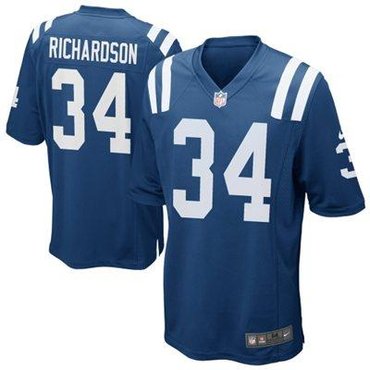 2013 NEW NFL Indianapolis Colts 34 Trent Richardson Blue Jerseys(Game) 2013 NEW NFL Indianapolis Colts 34 Trent Richardson Blue Jerseys(Game)