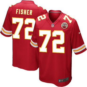 2013 NEW NFL Kansas City Chiefs 72 Eric Fisher Red Jerseys(Game) 2013 NEW NFL Kansas City Chiefs 72 Eric Fisher Red Jerseys(Game)