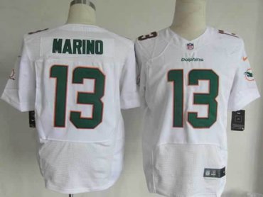 2013 NEW NFL Miami Dolphins #13 Dan Marino White Jerseys(Elite) 2013 NEW NFL Miami Dolphins #13 Dan Marino White Jerseys(Elite)