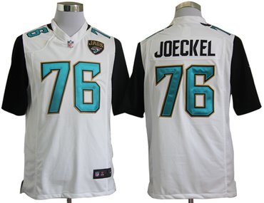 2013 NFL NEW Jacksonville Jaguars 76 Luke Joeckel White Jerseys(Game) 2013 NFL NEW Jacksonville Jaguars 76 Luke Joeckel White Jerseys(Game)