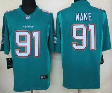 2013 NFL NEW Miami Dolphins 91 Cameron Wake Green Jerseys(Limited) 2013 NFL NEW Miami Dolphins 91 Cameron Wake Green Jerseys(Limited)