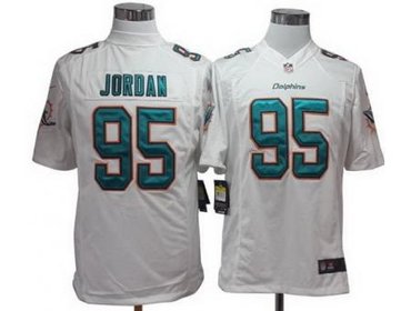 2013 NFL NEW Miami Dolphins 95 Dion Jordan White Jerseys(Game) 2013 NFL NEW Miami Dolphins 95 Dion Jordan White Jerseys(Game)