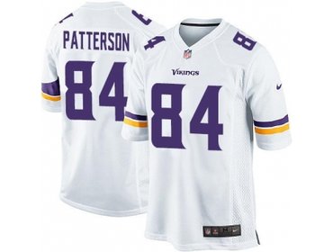 2013 NFL NEW Minnesota Vikings 84 Cordarrelle Patterson White Jerseys(Game) 2013 NFL NEW Minnesota Vikings 84 Cordarrelle Patterson White Jerseys(Game)