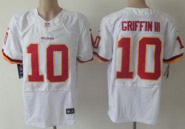 2013 NFL NEW Washington Redskins 10 Robert Griffin III White Jerseys(Elite) 2013 NFL NEW Washington Redskins 10 Robert Griffin III White Jerseys(Elite)
