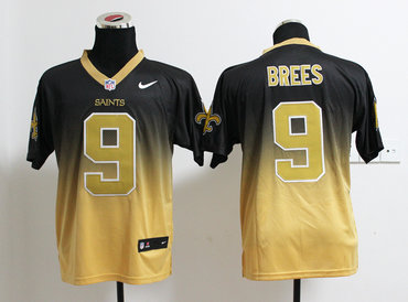 2013 NFL New new orleans saints #9 brees Drift Fashion II Elite Jerseys