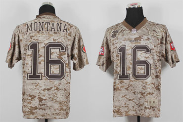 2013 new camo nfl San Francisco 49ers #16 Joe Montana US.Mccuu Elite Jerseys 2013 new camo nfl San Francisco 49ers #16 Joe Montana US.Mccuu Elite Jerseys