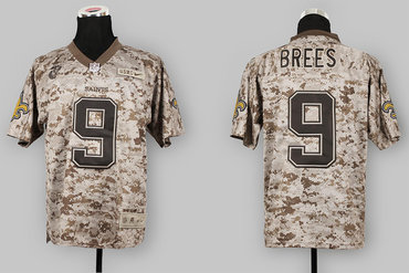2013 New new camo nfl New Orleans Saints #9 Drew Brees US.Mccuu Elite Jerseys