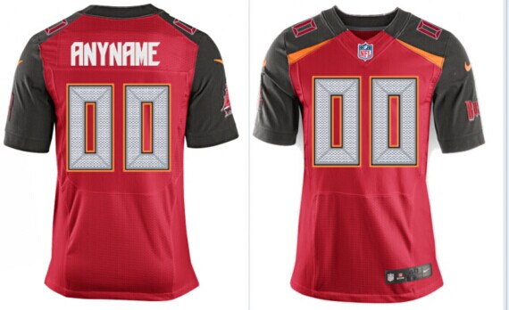 2014 Men New tampa bay buccaneers jersey Customized Red Elite jersey 2014 Men New tampa bay buccaneers jersey Customized Red Elite jersey