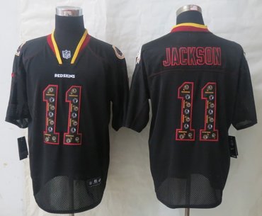 2014 NEW Washington Red Skins #11 DeSean Jackson New Lights Out Black NFL Elite Jersey