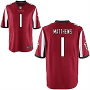 2014 NFL Draft Atlanta Falcons #1 Jake Matthews Red Game Jersey 2014 NFL Draft Atlanta Falcons #1 Jake Matthews Red Game Jersey