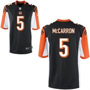 2014 NFL Draft Cincinnati Bengals #5 AJ MCCarron Black Game Jersey 2014 NFL Draft Cincinnati Bengals #5 AJ MCCarron Black Game Jersey