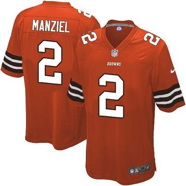 2014 NFL Draft Cleveland Browns #2 Johnny Manziel Orange NFL Game Jersey 2014 NFL Draft Cleveland Browns #2 Johnny Manziel Orange NFL Game Jersey
