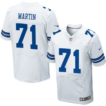 2014 NFL Draft Dallas Cowboys #71 Zack Martin white Elite Jersey