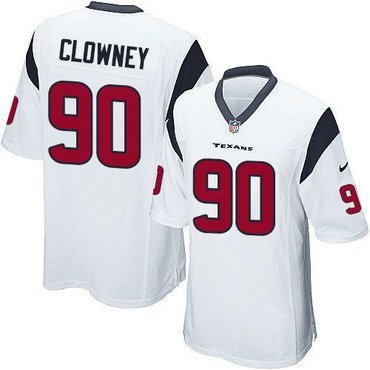 2014 NFL Draft Houston Texans #90 Jadeveon Clowney White NFL Game Jersey 2014 NFL Draft Houston Texans #90 Jadeveon Clowney White NFL Game Jersey