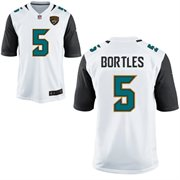 2014 NFL Draft Jacksonville Jaguars #5 Blake Bortles Game White Jersey 2014 NFL Draft Jacksonville Jaguars #5 Blake Bortles Game White Jersey