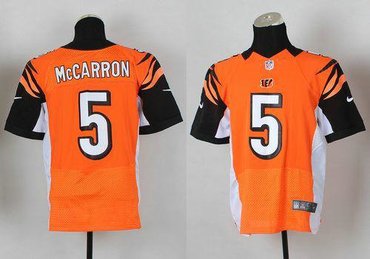 2014 NFL Draft New Cincinnati Bengals #5 AJ MCCarron Orange Elite Jersey 2014 NFL Draft New Cincinnati Bengals #5 AJ MCCarron Orange Elite Jersey