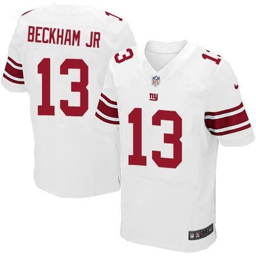 2014 NFL Draft New York Giants #13 Odell Beckham Jr. white Elite jersey 2014 NFL Draft New York Giants #13 Odell Beckham Jr. white Elite jersey