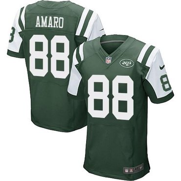 2014 NFL Draft New York Jets #88 Jace Amaro Green Team Color NFL Elite Jersey