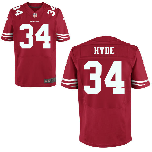 2014 NFL Draft San Francisco 49ers #34 Hyde Red Elite jersey 2014 NFL Draft San Francisco 49ers #34 Hyde Red Elite jersey