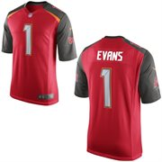2014 NFL Draft Tampa Bay Buccaneers #1 Mike Evans Red Game Jersey 2014 NFL Draft Tampa Bay Buccaneers #1 Mike Evans Red Game Jersey