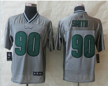 2014 New Philadelphia Eagles #90 Marcus Smith Grey Vapor Elite Jerseys 2014 New Philadelphia Eagles #90 Marcus Smith Grey Vapor Elite Jerseys