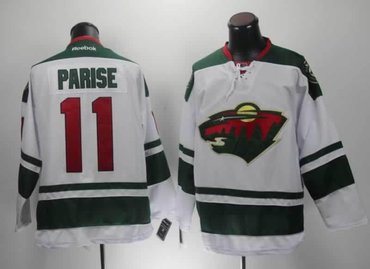 2014 nhl jerseys minnesota wilds #11 parise White