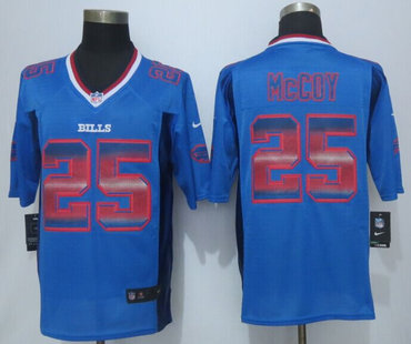 2015 New Buffalo Bills #25 LeSean McCoy Pro Line Blue Fashion Strobe Jersey 2015 New Buffalo Bills #25 LeSean McCoy Pro Line Blue Fashion Strobe Jersey