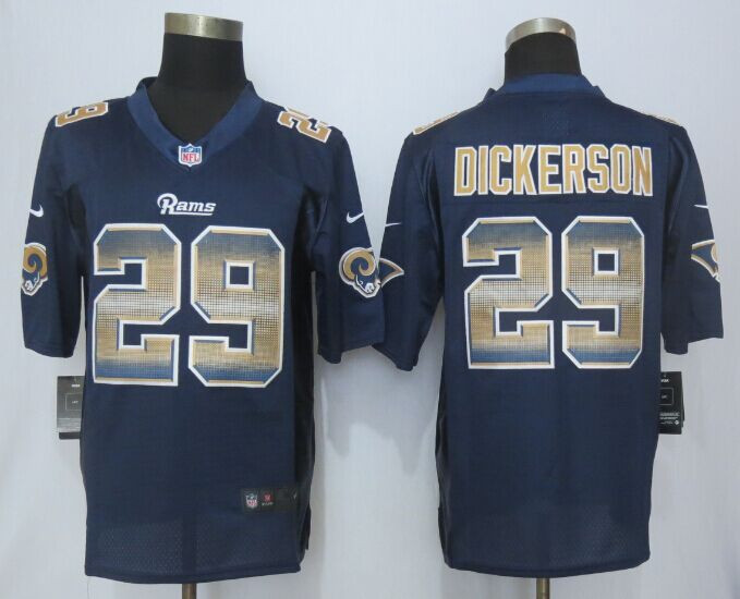 2015 New New St.Louis Rams 29 Eric Dickerson Navy Blue Strobe Limited Jersey 2015 New New St.Louis Rams 29 Eric Dickerson Navy Blue Strobe Limited Jersey