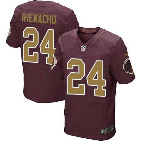 2016 New NFL Jerseys Mens Adults Washington Redskins 24 Duke Ihenacho Throwback Elite Jerseys