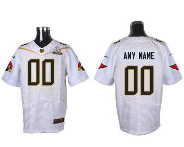 Nike NFL Arizona Cardinals 2016 PRO BOWL White Men's Stitched Elite Customized Jersey Nike NFL Arizona Cardinals 2016 PRO BOWL White Men's Stitched Elite Customized Jersey