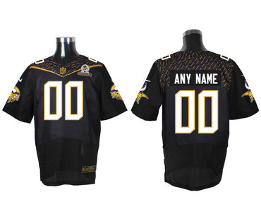 2016 Nike NFL Minnesota Vikings PRO BOWL Black Elite Jersey 2016 Nike NFL Minnesota Vikings PRO BOWL Black Elite Jersey