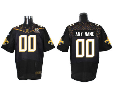 2016 Nike NFL New Orleans Saints PRO BOWL Black Elite Jersey 2016 Nike NFL New Orleans Saints PRO BOWL Black Elite Jersey