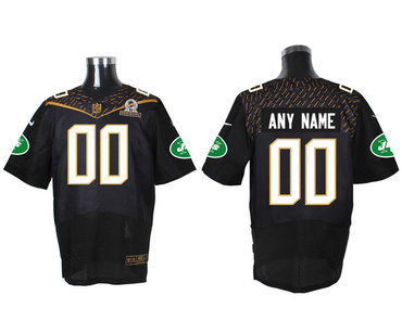 2016 Nike NFL New York Jets PRO BOWL Black Elite Jersey 2016 Nike NFL New York Jets PRO BOWL Black Elite Jersey