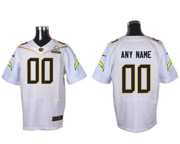 Nike NFL San Diego Chargers 2016 PRO BOWL White Men's Stitched Elite Customized Jersey Nike NFL San Diego Chargers 2016 PRO BOWL White Men's Stitched Elite Customized Jersey